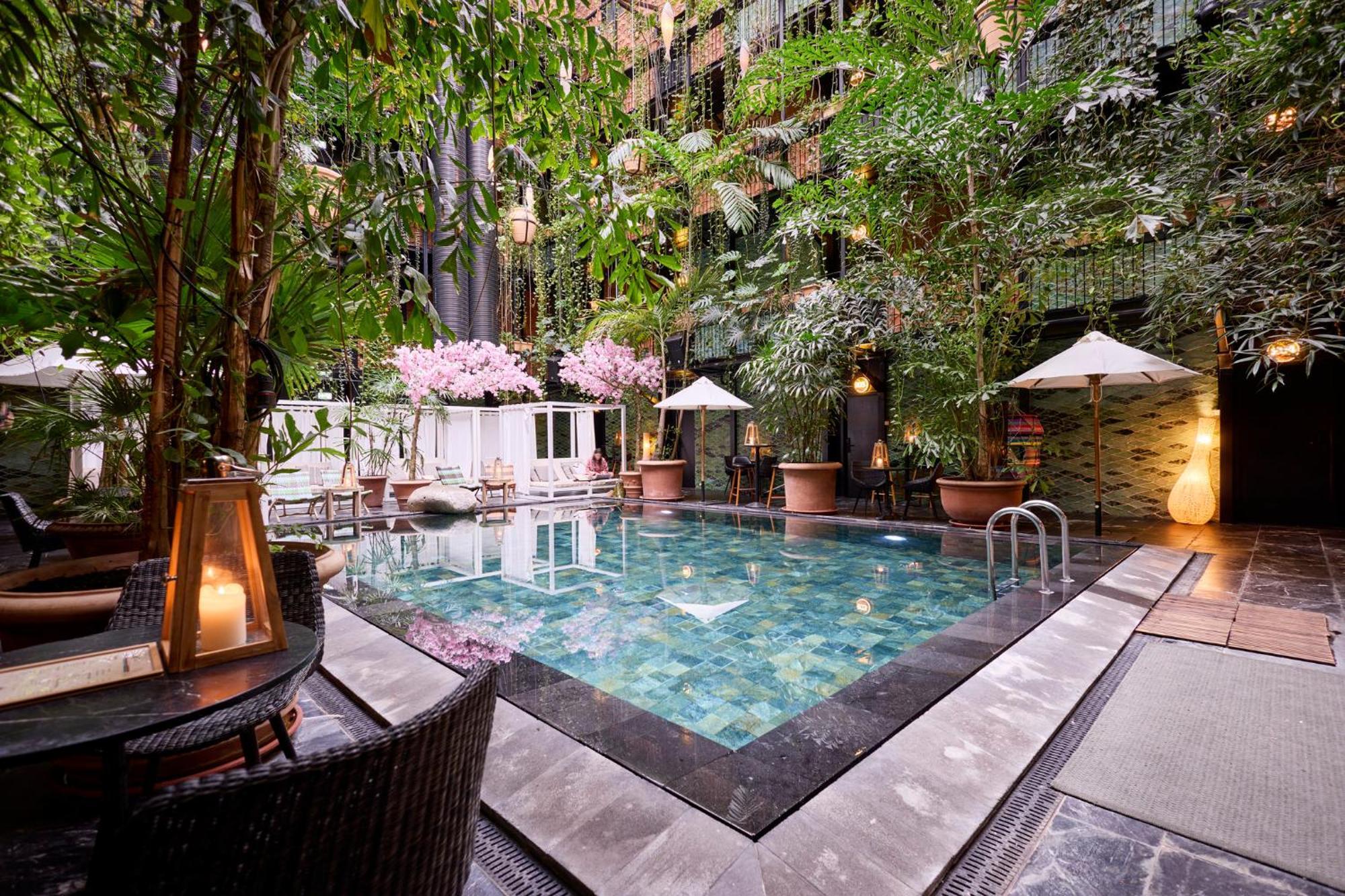Manon Les Suites Guldsmeden Копенгаген Экстерьер фото The hotel's pool